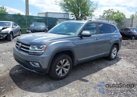 2018 Volkswagen Atlas 3.6L V6 Sel from USA, damaged, VIN 1V2MR2CA8JC553520